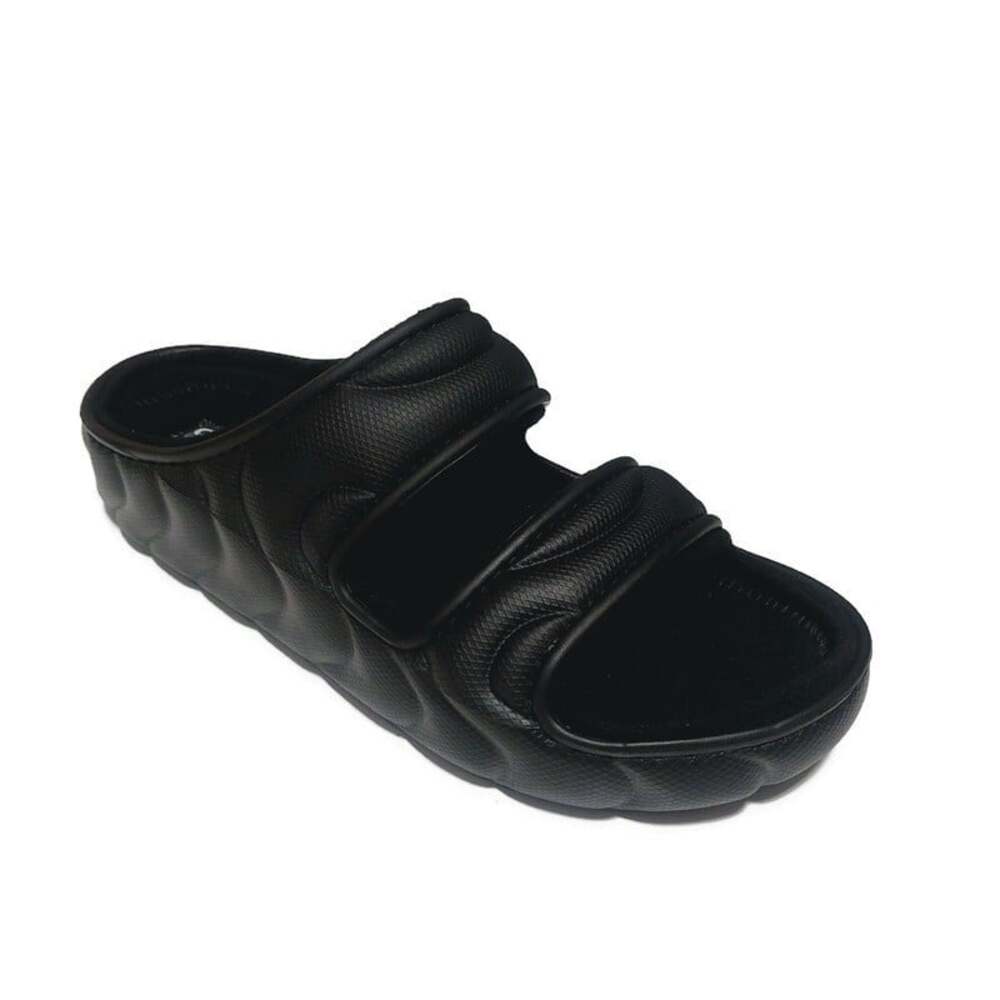 NWT Crocs Classic Cozzzy Overpuff Slide Sandals Mens Size 12 Black Slip On Shoe